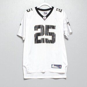NFL authentic New Orleans Saints Reggie Bush black white football jersey